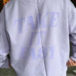 Sunkissed Coconut Lavender 'Take It Easy' Sweatshirt